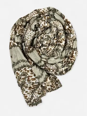 Hear me roar beach sarong dress or waist cover up Brown