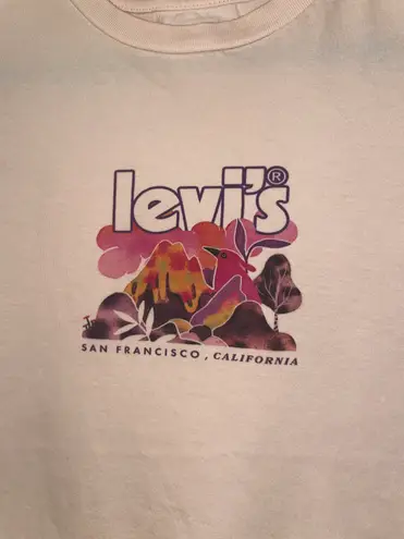 Levi's Cropped Graphic Tee