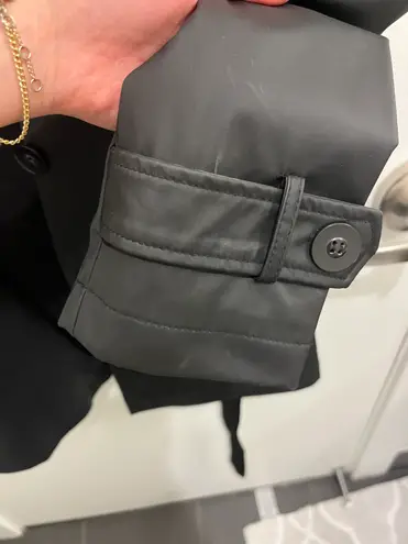 Giacca Vintage Trench Coat Black Size M