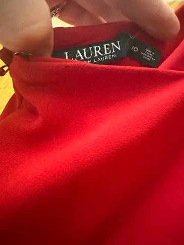 Ralph Lauren Red Dress