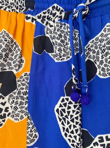 Farm Rio Turtle Print Relaxed Pants, Size XS