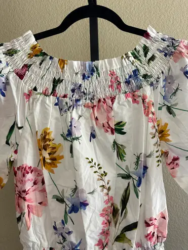 Generation Love Fiona Peony Dress in Peony Blossom White Size S