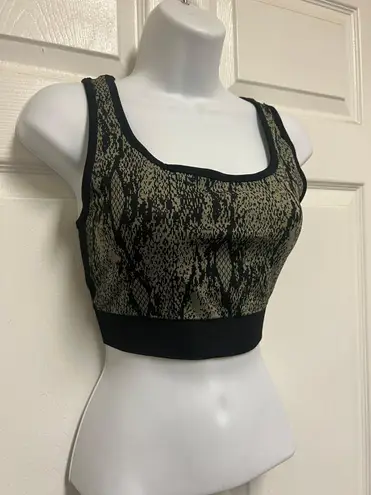 Fabletics Kamila Snakeskin Seamless Bra