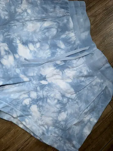 All In Motion Target  Tie Dye Blue Shorts