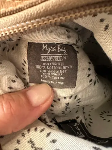 Myra Bags NWT Myra Bag Sailing Anchor Canvas Shoulder Bag S-1040