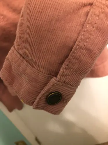 Los Angeles Pink Sherpa Jacket Size L