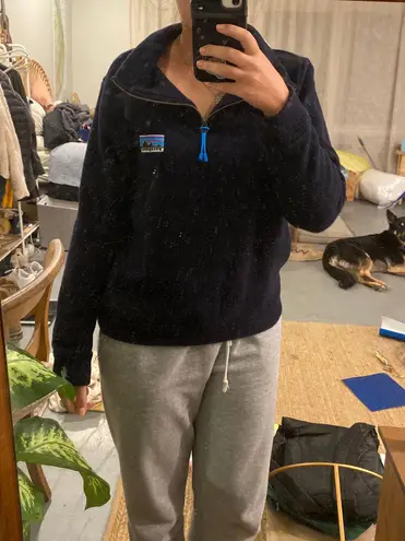 Patagonia Women's Woolie Fleece Pullover Blue Size M $40 (74
