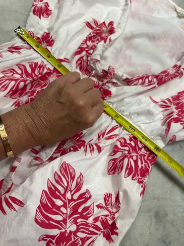 Sim & Sam Poplin Print Dress. Size Medium