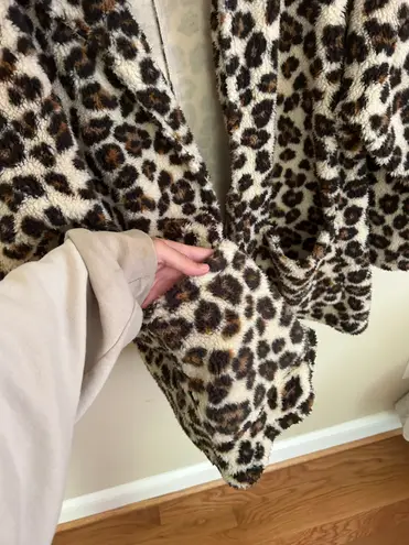 Z Supply Fuzzy Cheetah Jacket