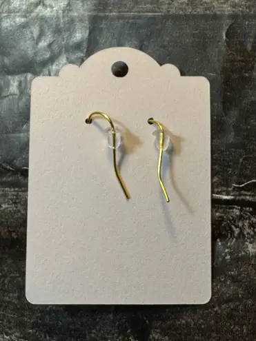 Mickey And Minnie Gingerbread Christmas Dangle Pierced Earrings New Multiple