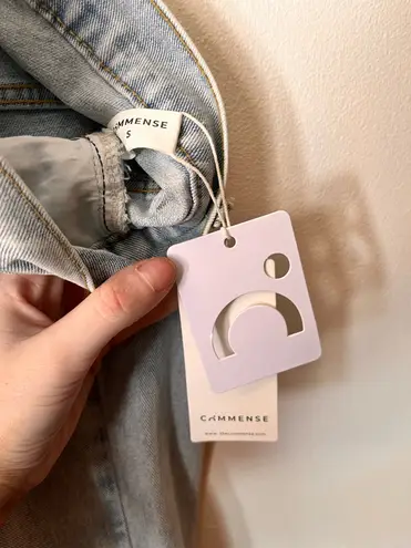 Commence NWT Commense High Rise Light Wash Straight Leg Jeans