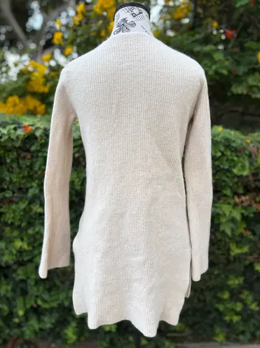 Helmut Lang wool and cashmere Tunic sweater in tusk (beige) size S small - Image 6