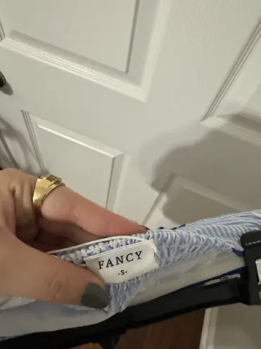 Fancy D top Blue - Image 3