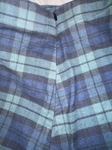 John Galt Tartan Plaid Mini Skirt