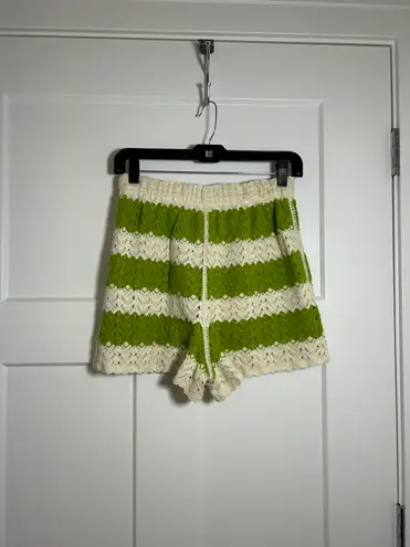 Rebellion Medium boho vacation set - crop top + shorts