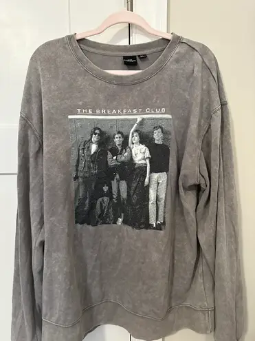 The Breakfast Club Sweatshirt Gray Size XL