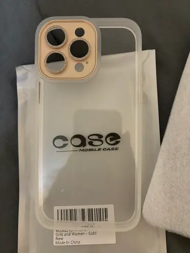 iphone 14 pro max case Gold