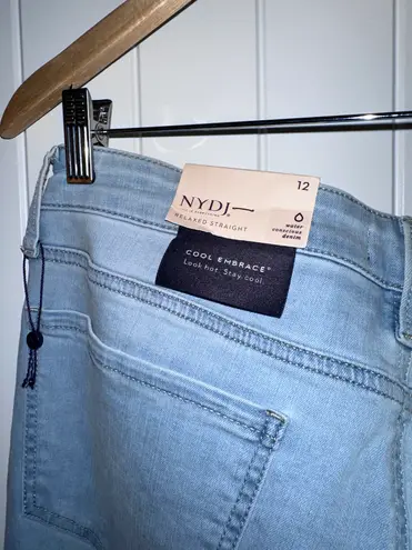 NYDJ Bailey Relaxed Straight Jeans