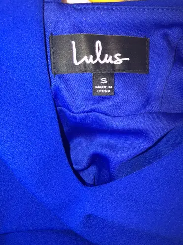 Lulus Short Blue Lulu Dress 