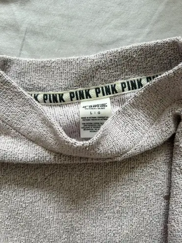 PINK - Victoria's Secret PINK Victoria’s Secret Mock Crew Neck Sweater