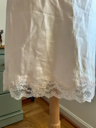 Vintage peach slip skirt Pink Size M