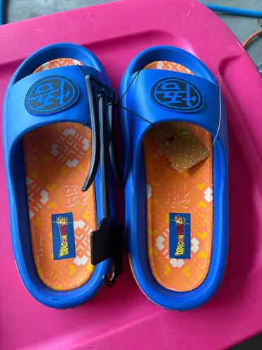 Dragon Ball Z Slide Blue Size 11