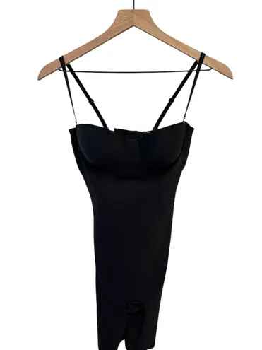 SKIMS body zoned underwire middy bodysuit onyx extra small new with Tags