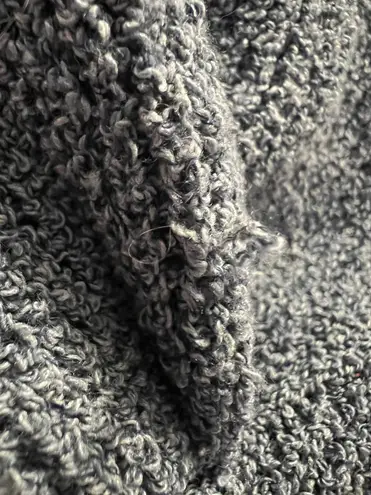 FATE. Blue Front Twist Knot Knit Tank Top