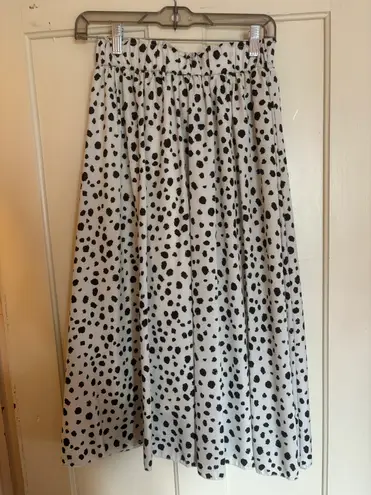 Amazon Dalmatian Print Midi Skirt