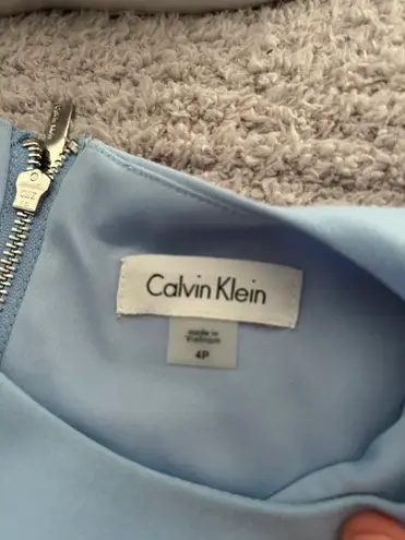 Calvin Klein Light Blue Formal Dress