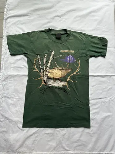 Vintage Colorado Elk T-Shirt Unisex Size Medium