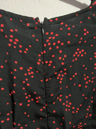 Nasty Gal Polka Dot MIDI Dress