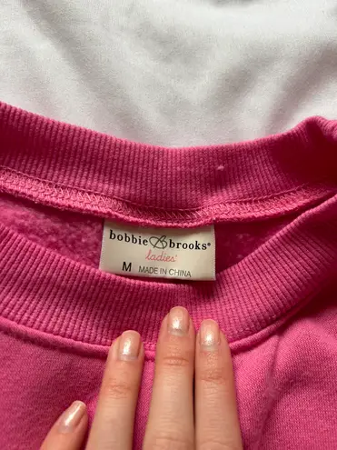 Bobbie & Brooks Hot Pink Crewneck Sweatshirt