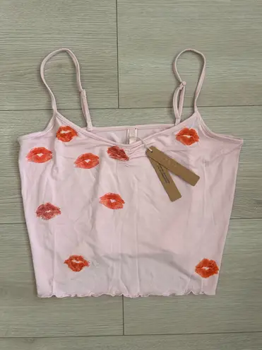 SKIMS NWT Sleep Cami Cherry Blossom Lipstick