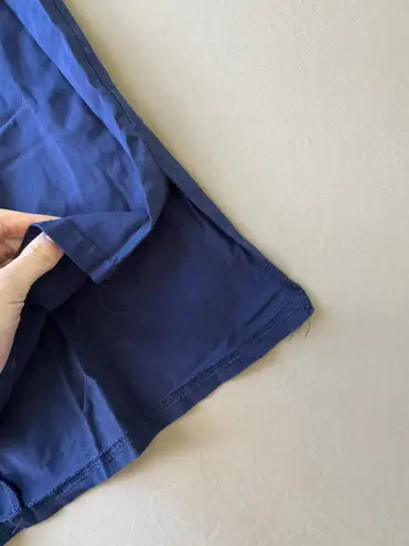 Boxy 3/4 Sleeve Tee Blue Size XS