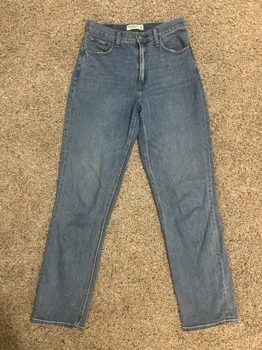 Abercrombie & Fitch Abercrombie Ankle Straight jeans 