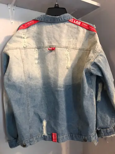 Denim Jean Jacket ! Super Cute !!! Size L