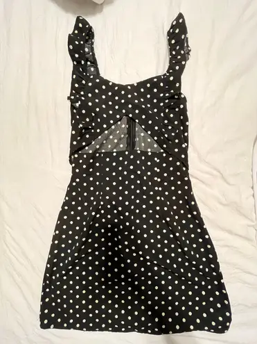 Nasty Gal Polka dot Dress