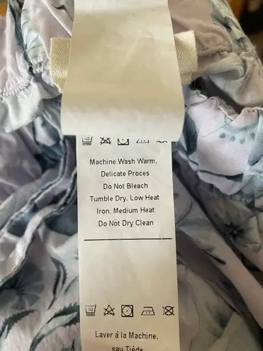 The Lazy Poet Emma Seahorses & Friends Lila Long Pajama Set Size Medium