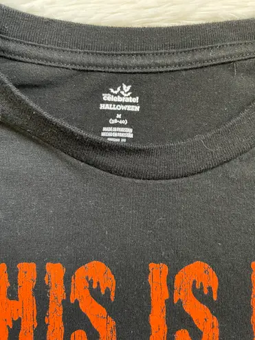 Funny This is my Halloween costume tee Black Size M