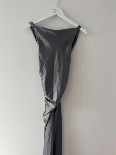 Reformation Casette Gray Dress