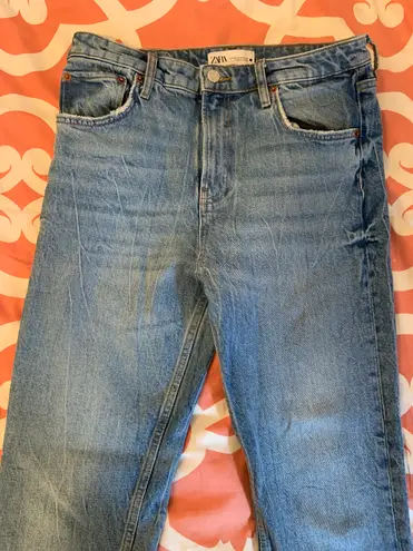 ZARA High Waisted Slim Jeans