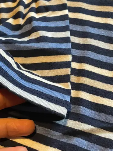 Lands'End Striped Long Sleeve Tee