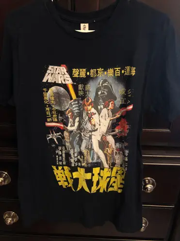 Star Wars Japanese Movie Poster Shirt Tee