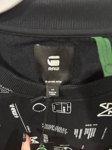 G-star Raw NWT - Women's Cropped Loose Sweater Allover