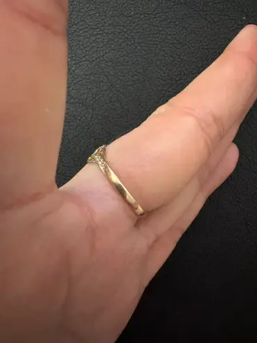 Handmade 14k heart shaped 15 yr Diamond Imperial 1/10Ct TDW Quinceañera XV H-I ,12 gold Yellow