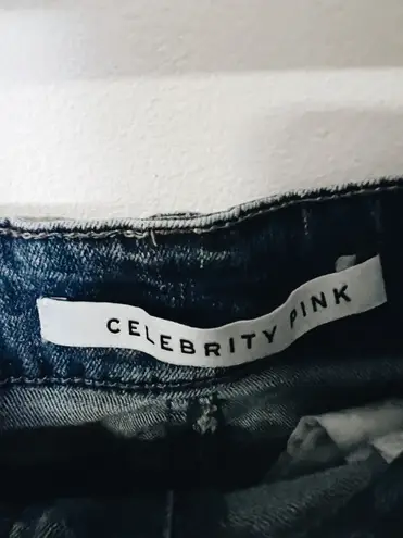 Celebrity Pink jean skirt