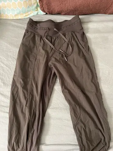 Lululemon Athletica Green Drawstring Waist Pants