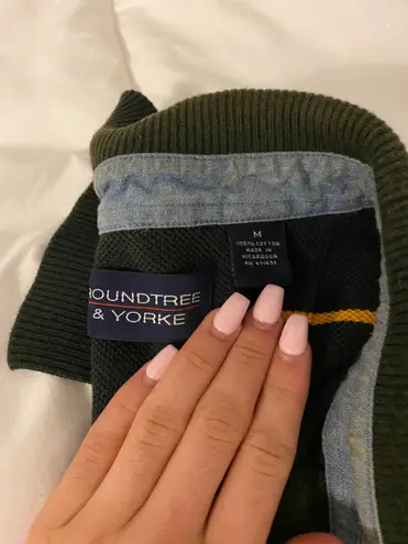 vintage knit shirt Size M