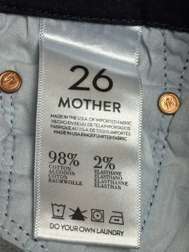 MOTHER Denim Women’s Sz 26 “The Looker Crop: Moon of Tokyo” Floral Skinny Jeans